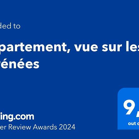 Appartement, Vue Sur Les Pyrenees Pouillon Ngoại thất bức ảnh